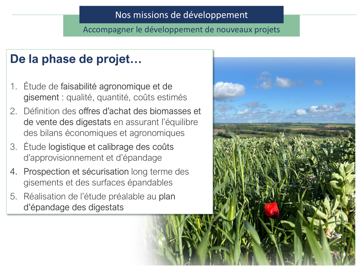 Image illustrant les missions pour le développement